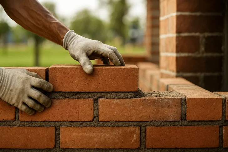 kelebih batu merah, kuli, tukang bangunan