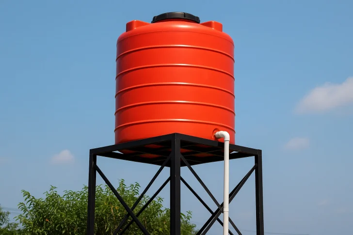 Cara Membuat Tiang Tandon Air