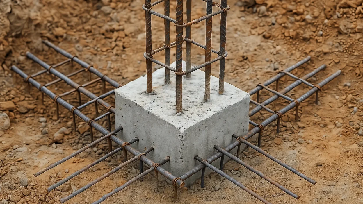 Cara membuat pondasi beton cakar ayam