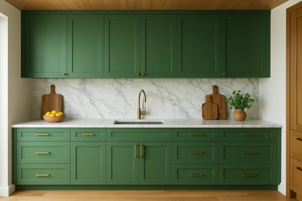 Dapur Warna Pistachio Green