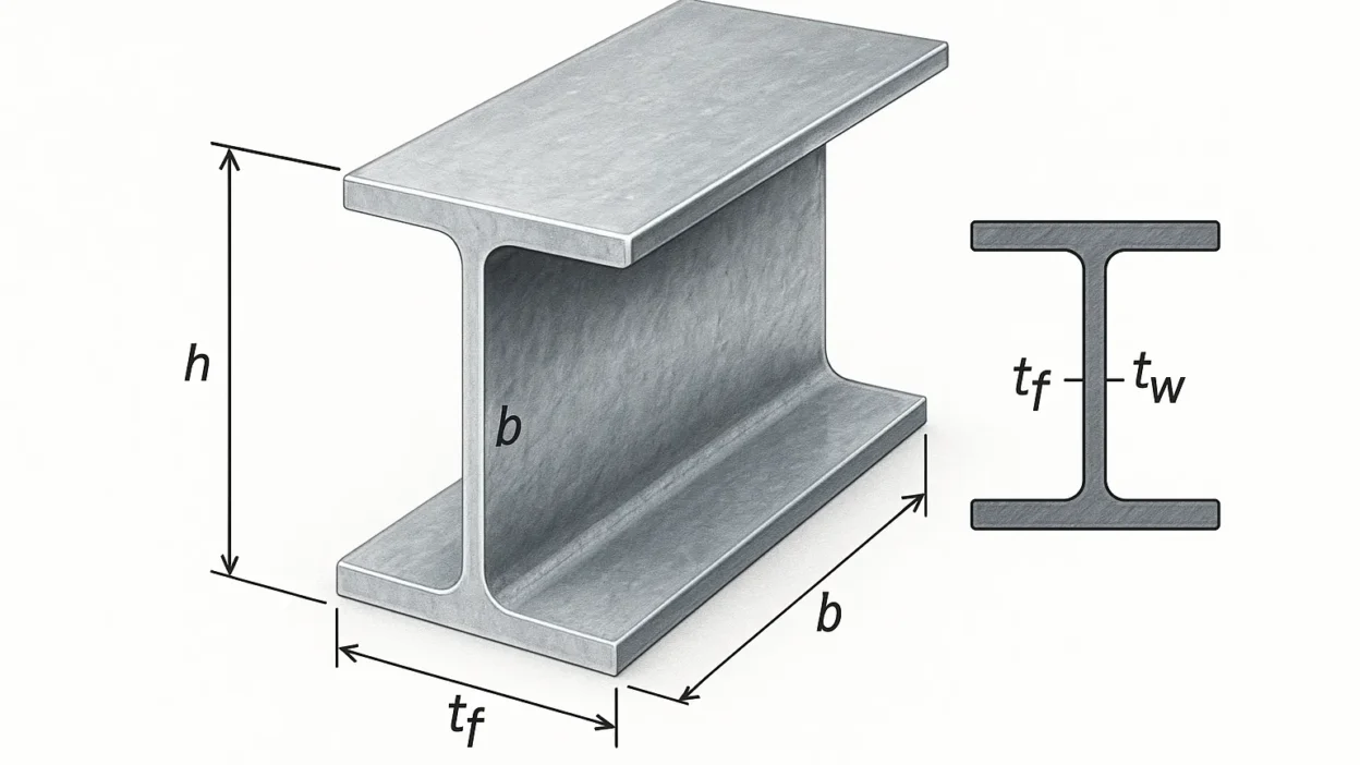 daftar tabel baja wf standar SNI