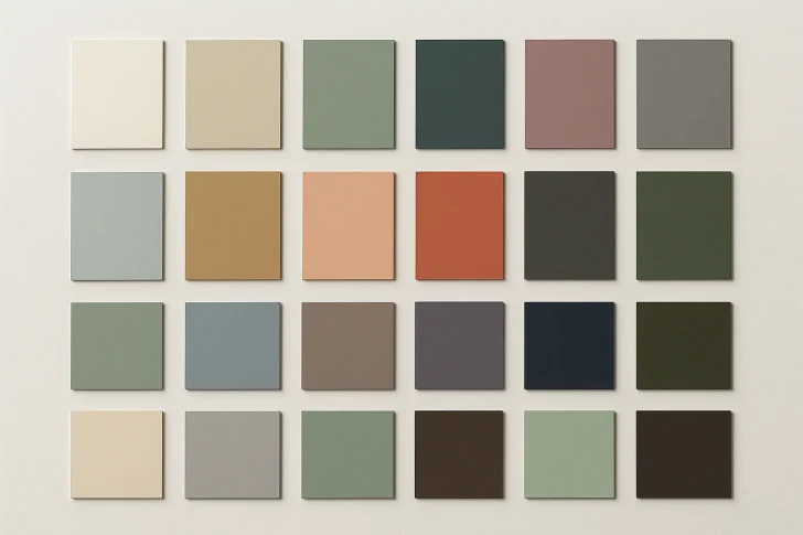 katalog warna cat Mowilex