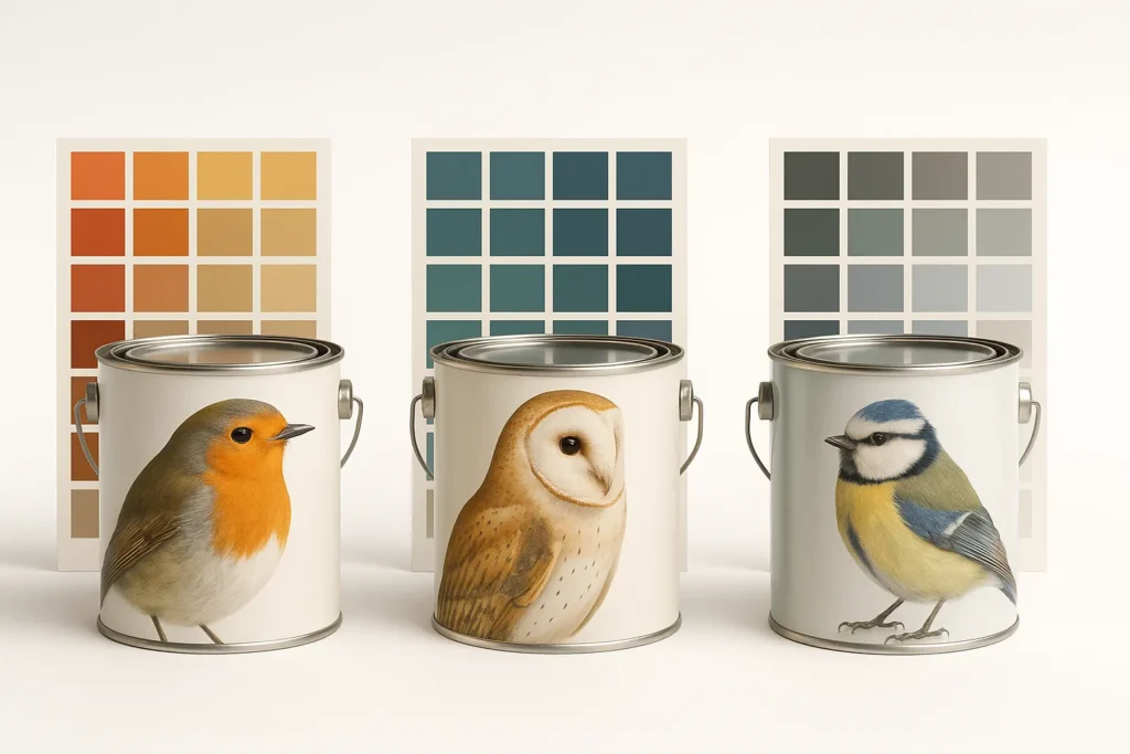 Katalog Warna Cat Avian