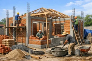 Biaya Buat Rumah Ukuran 5×7 (RAB Material & Upah)