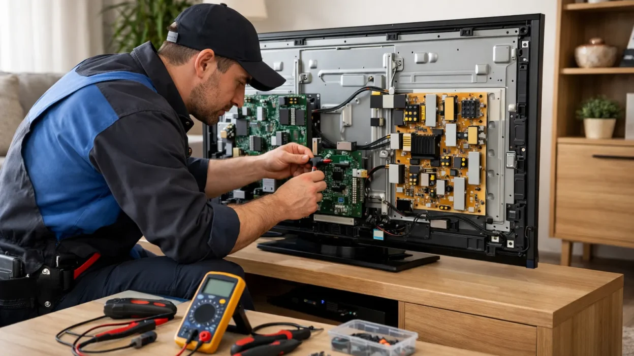 biaya service tv terdekat