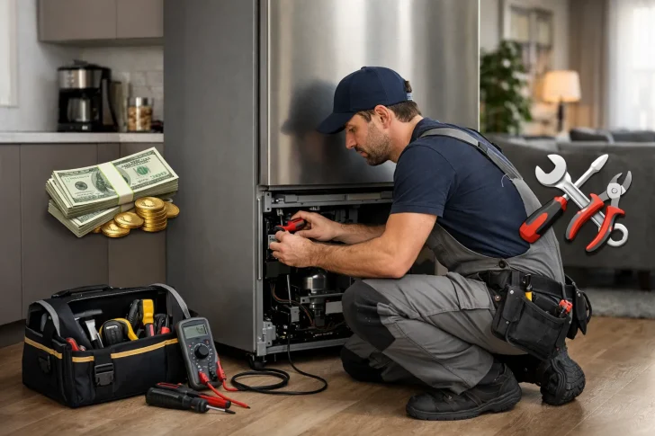 biaya service kulkas