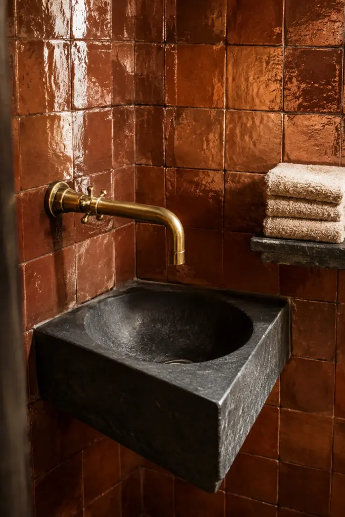 Tiny Corner Utility Sink