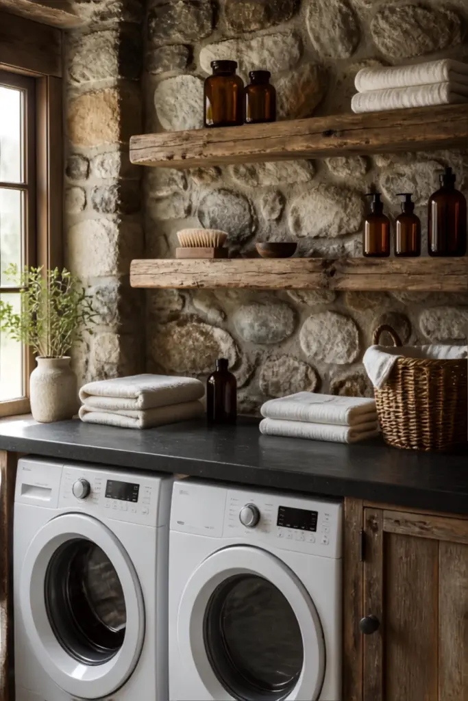 Highlight an Exposed Stone Accent Wall