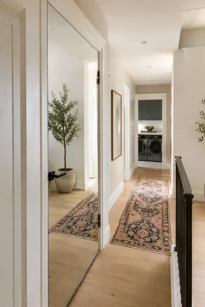 Full-Length Mirrored Door