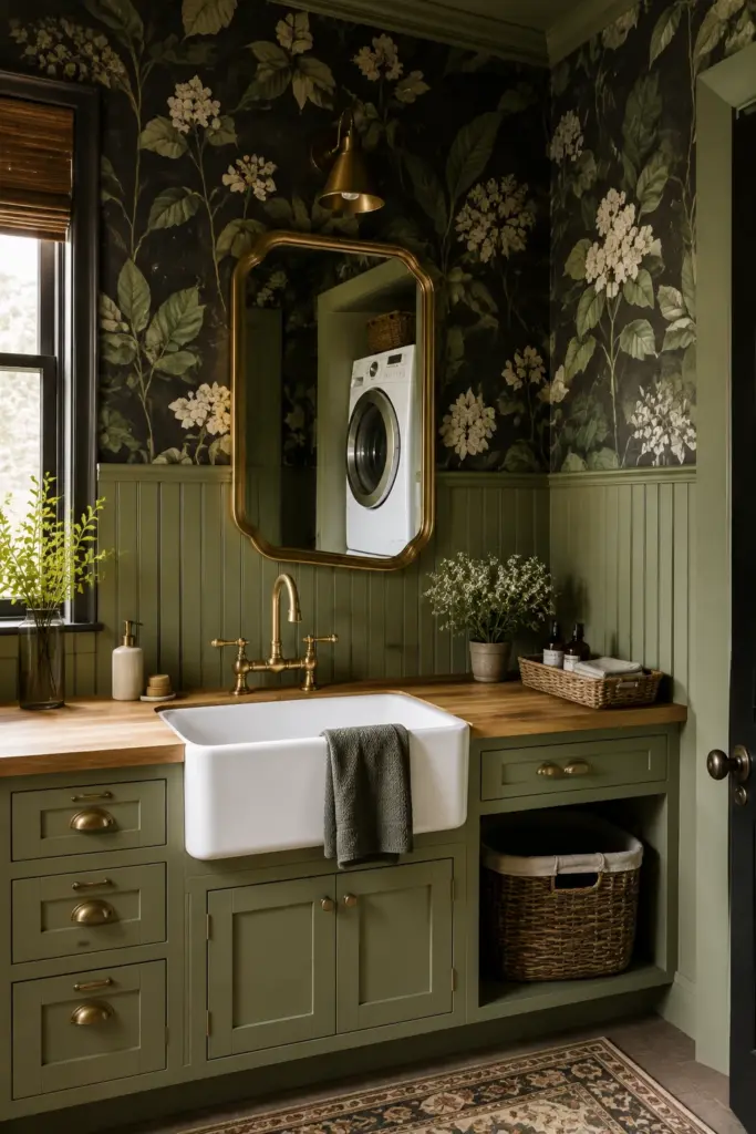 Statement Botanical Wallpaper