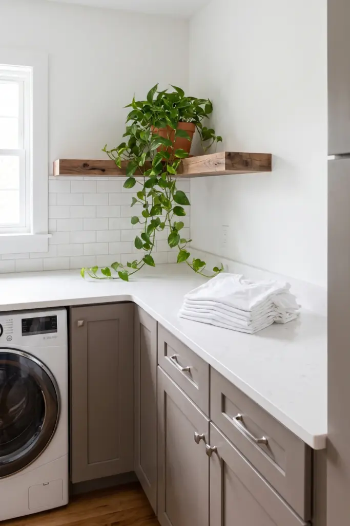 L-Shaped Corner Folding Counter