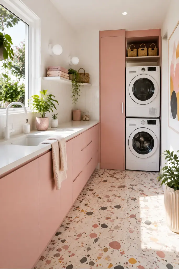 Playful Pastel and Terrazzo