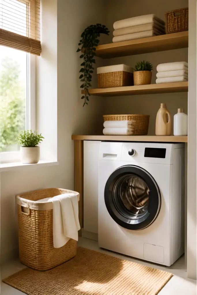 laundry room corner ideas