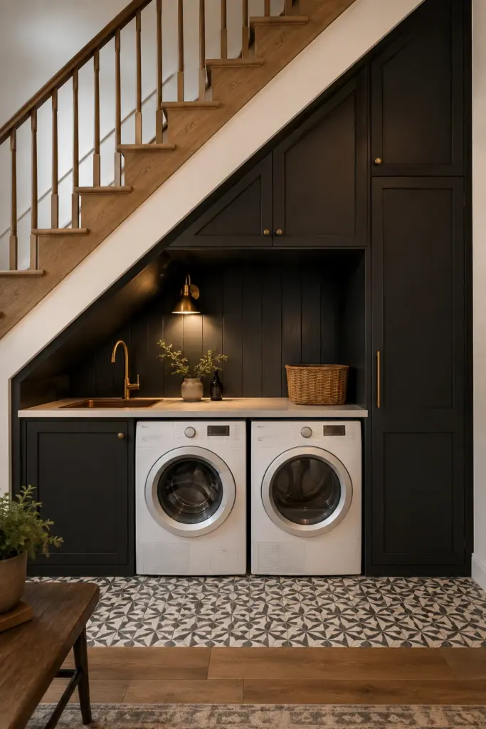 Under-Stairs Utility Nook