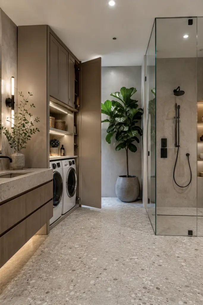 Seamless Guest Bathroom Combo
