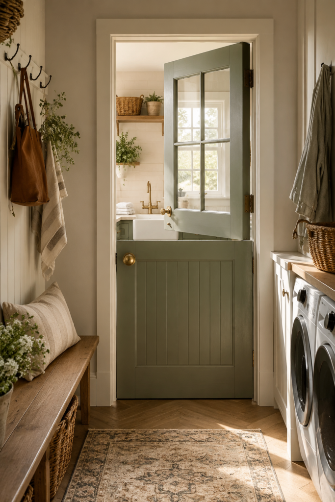 Classic Half-Glass Dutch Door