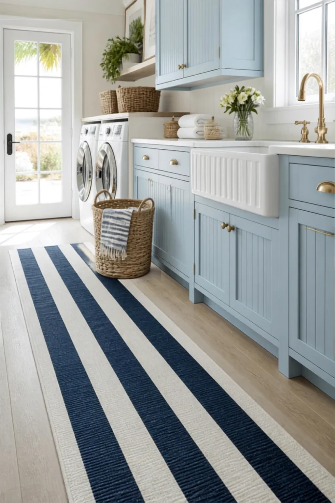 Classic Striped Cotton Runner