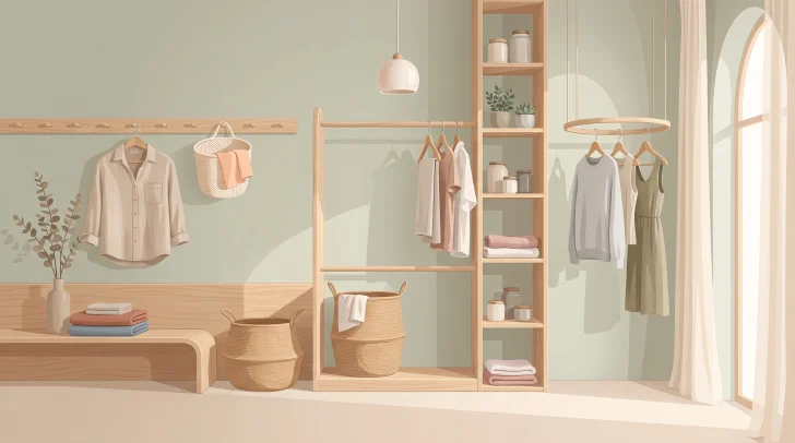 Laundry Room Hanging Ideas