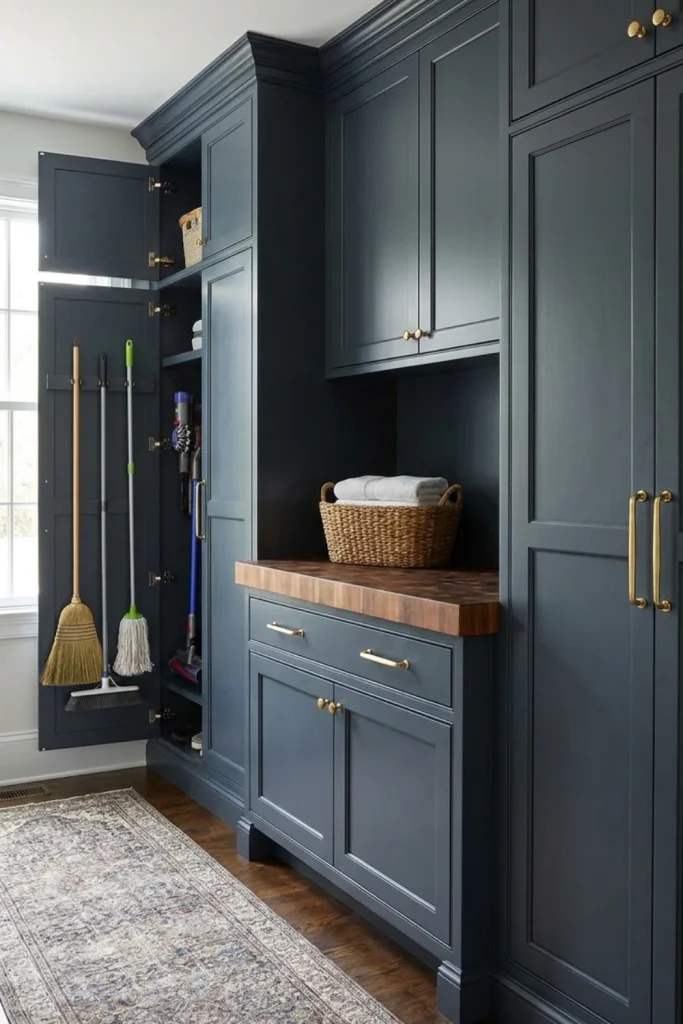 Laundry Room Cabinet Layout
