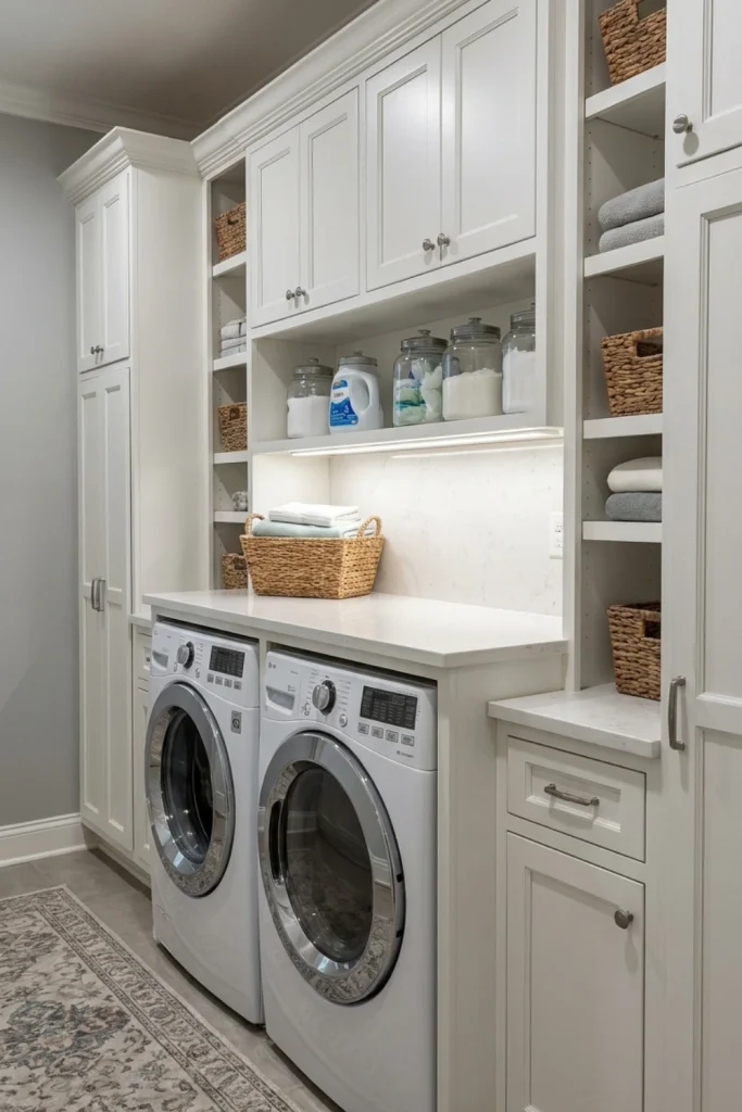 Over the Washer Storage
