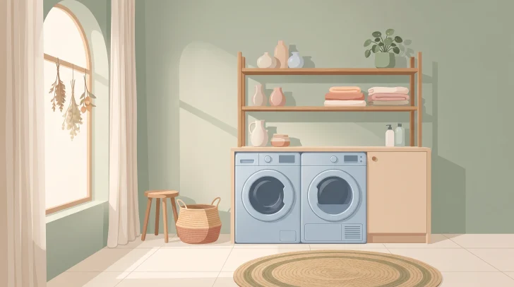 Moody Laundry Room Ideas for a Stylish, Cozy Space