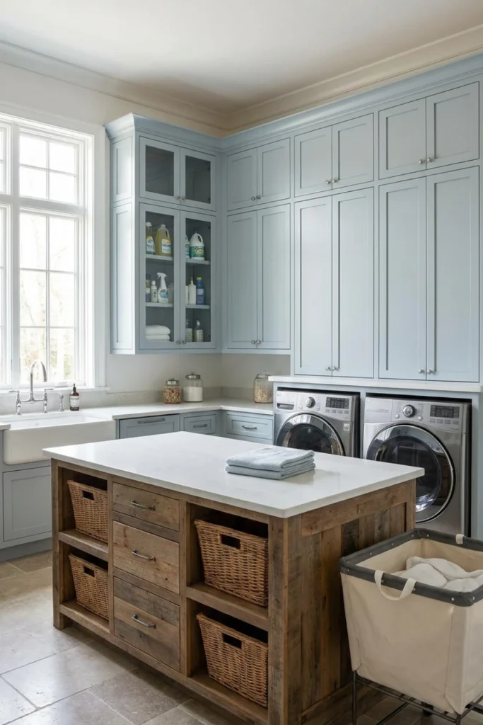Solutions for Spacious Laundry Rooms