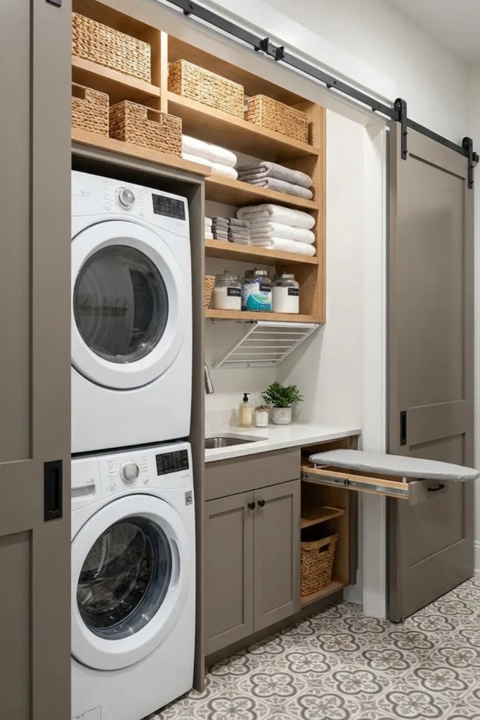 closet laundry ideas