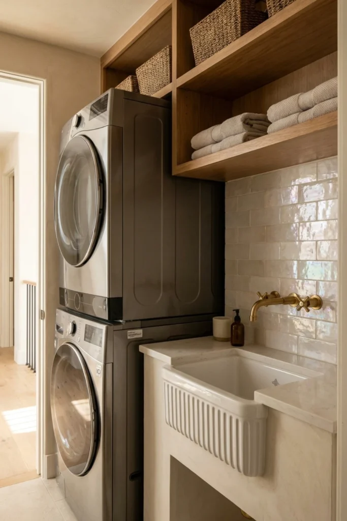 Compact Utility Sink Addition