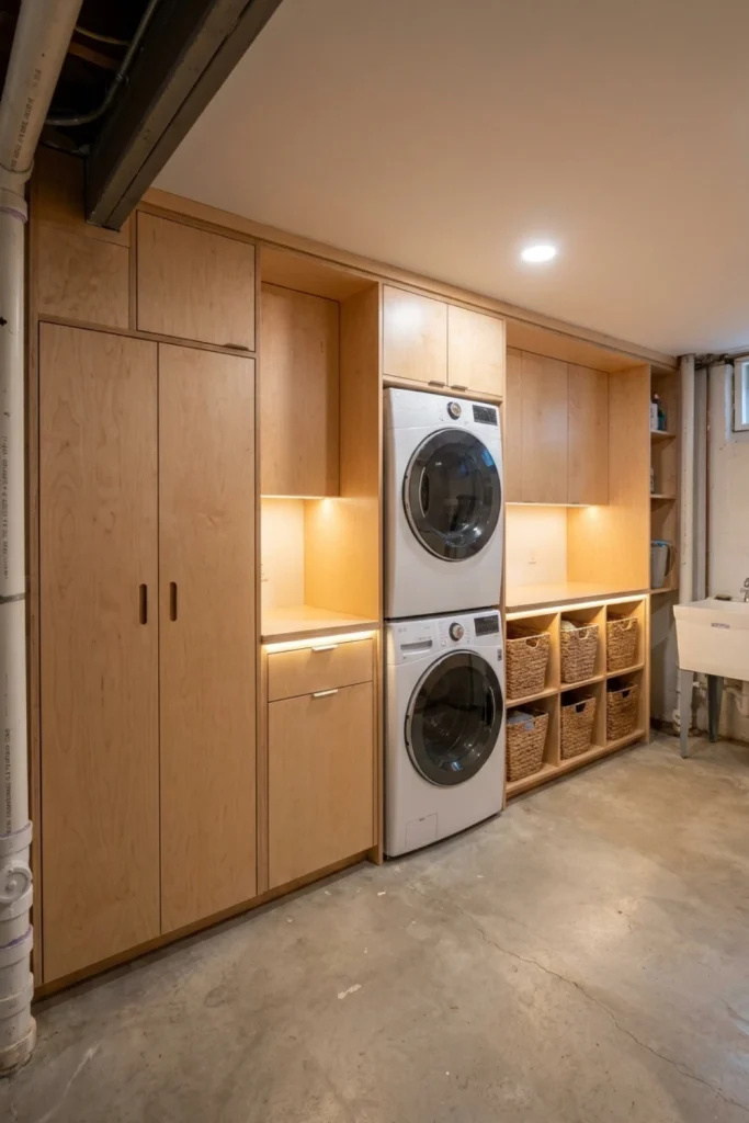 Floor-to-Ceiling Storage Wall