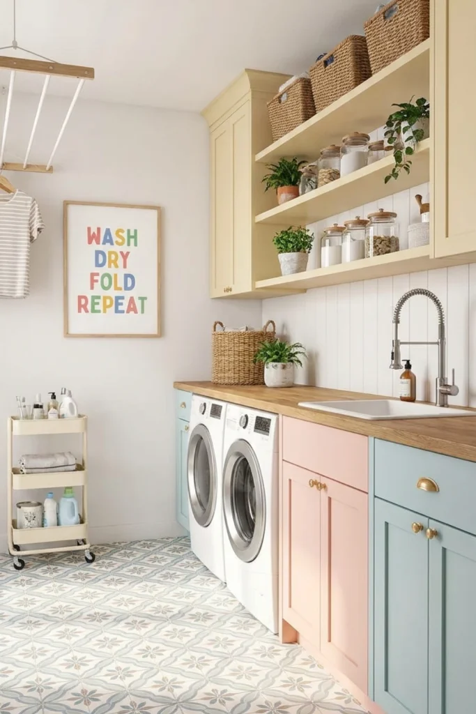 fun laundry room ideas