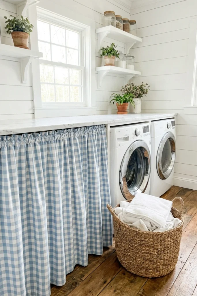 Classic Gingham Washer Skirt