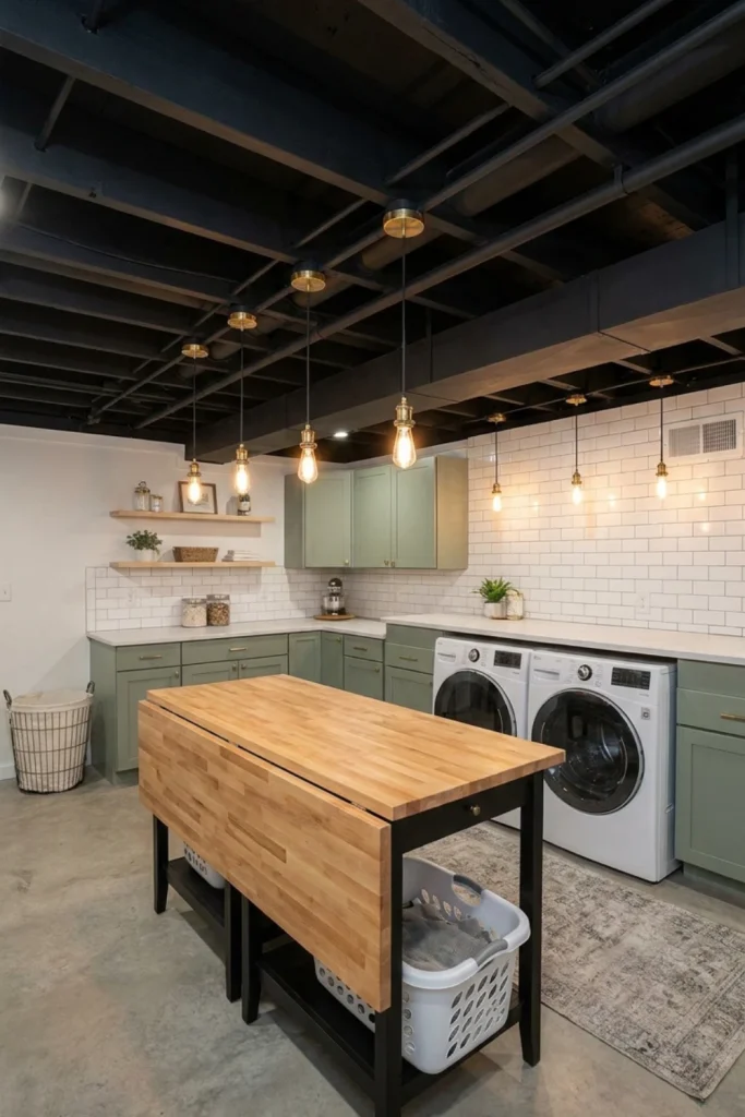 Industrial Exposed Ceiling