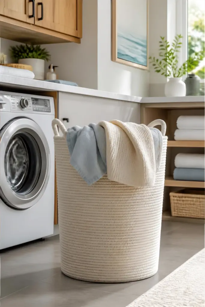 laundry room hamper ideas