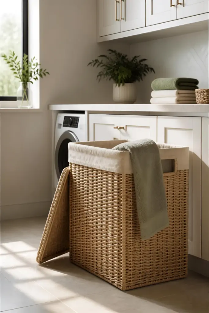 laundry room hamper ideas