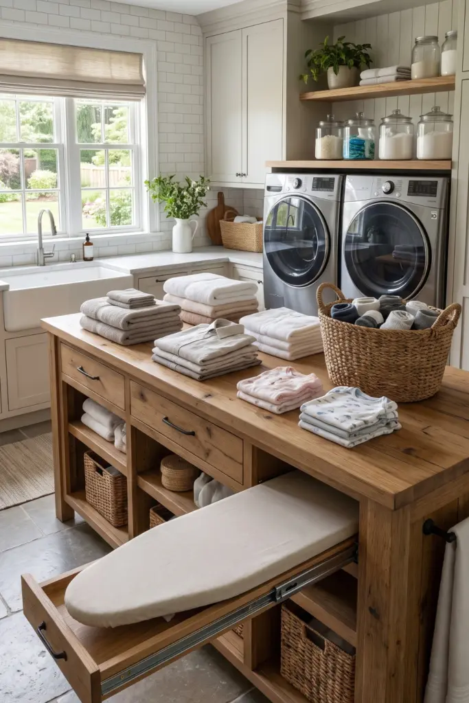 Laundry Room Folding Stations