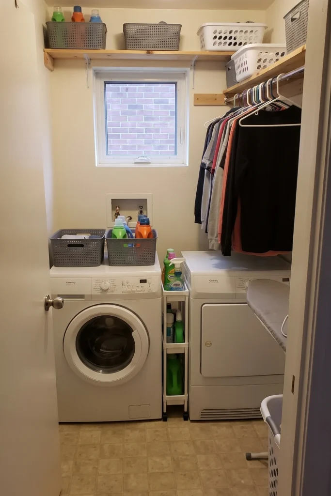 launry room storage ideas
