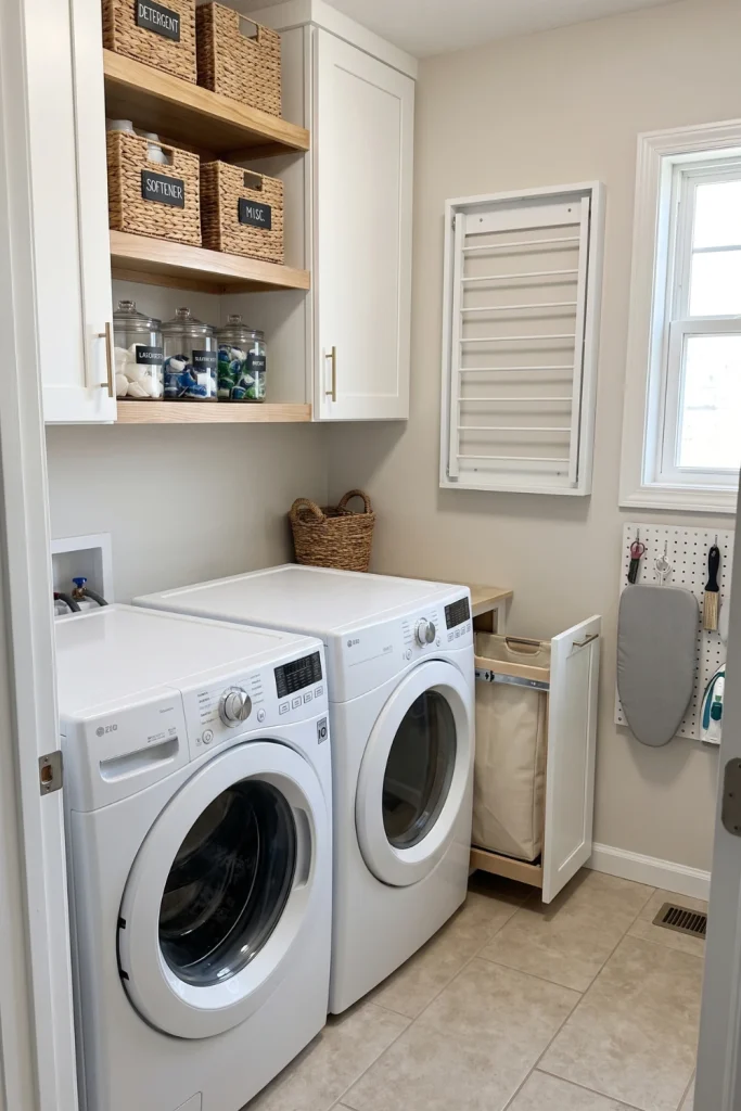launry room storage ideas