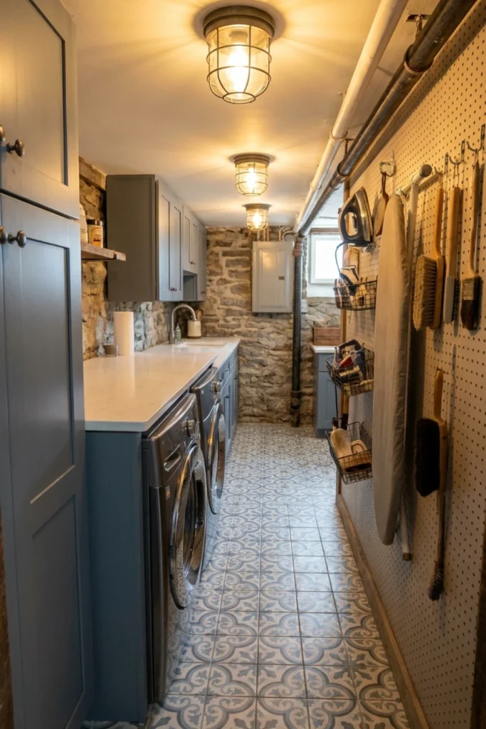 Galley-Style Narrow Setup
