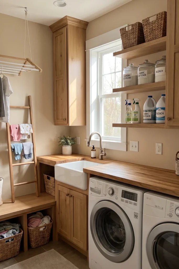Realistic Bloxburg Laundry Room With Everyday Home Details