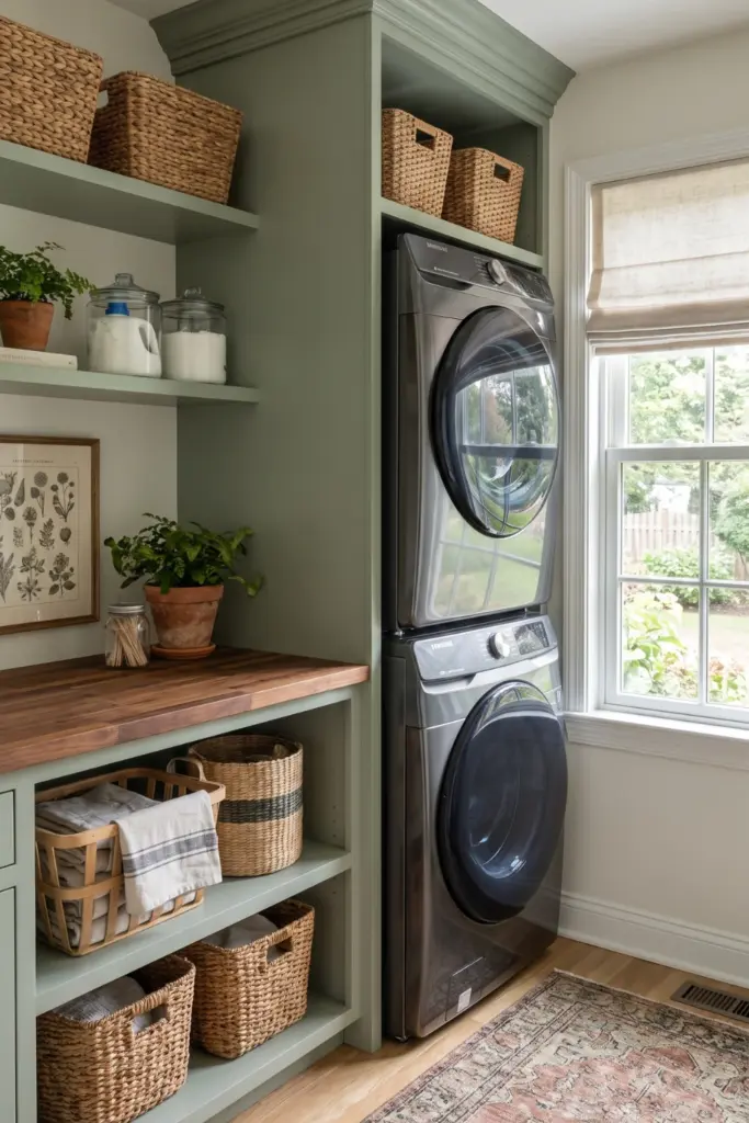 Stacked Laundry Room Ideas