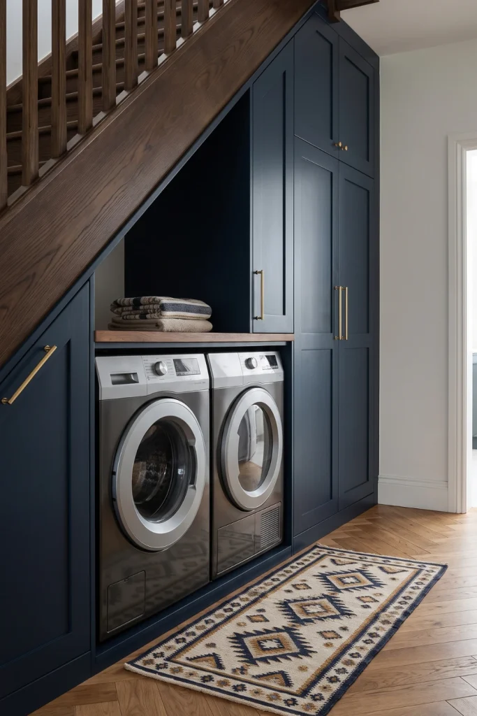 Utilizing the Space Under the Stairs