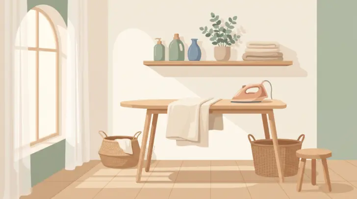 Laundry Room Ironing Board Ideas
