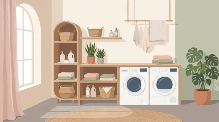 Open Laundry Room Ideas