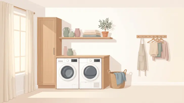 white laundry room ideas